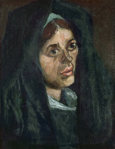 Peasant with Moss Green Shawl, c.1885 by Vincent van Gogh